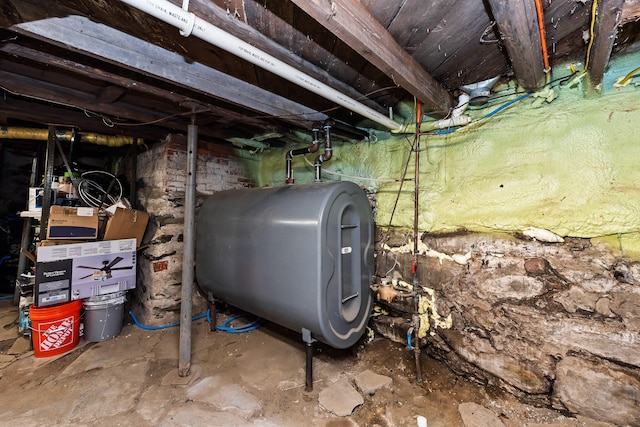 view of utility room