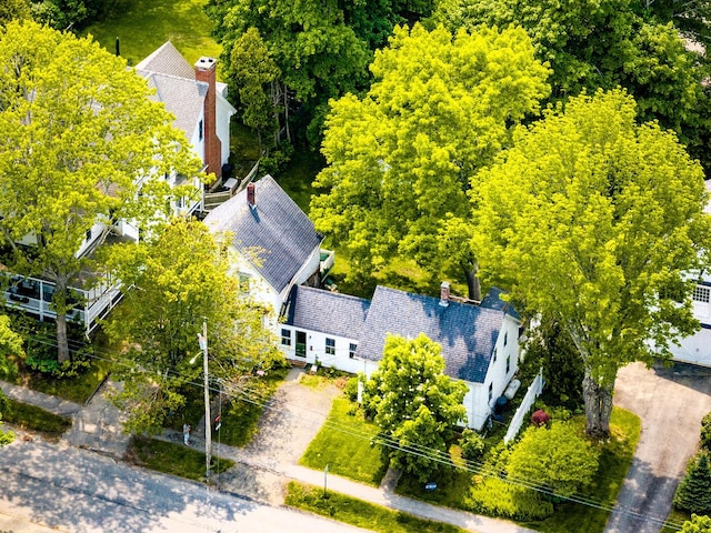 97 Chestnut St, Camden, ME 04843 - aerial view of property and surrounding area