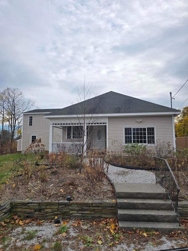 view of front of house