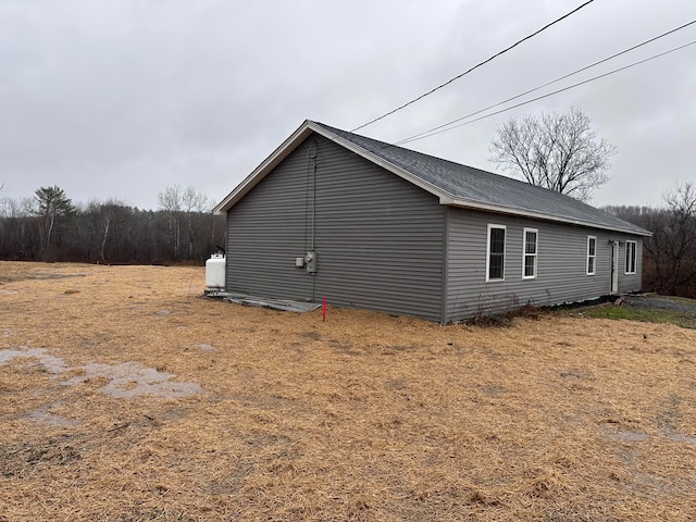 view of side of property