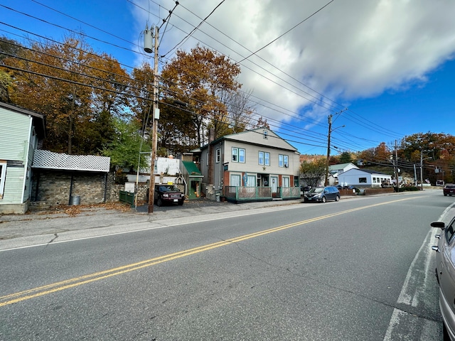 view of road