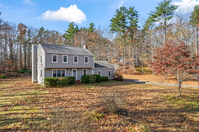 view of front of house