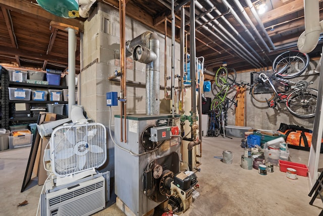 view of utility room