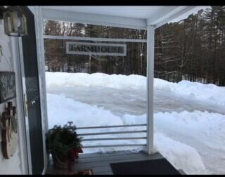 view of doorway to outside