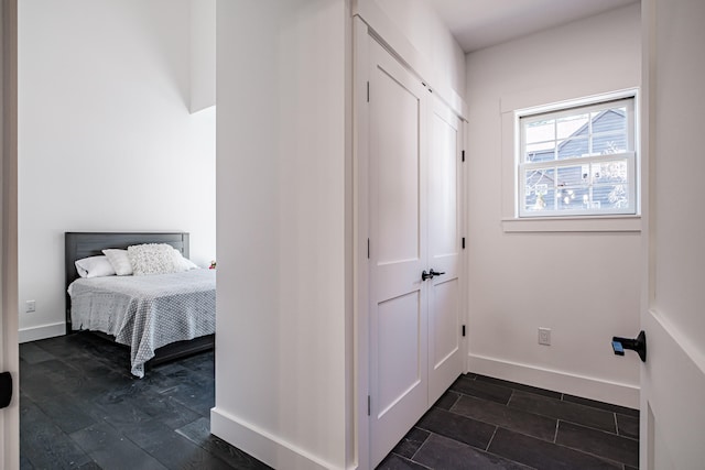 bedroom featuring a closet