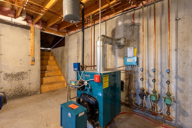 view of utility room