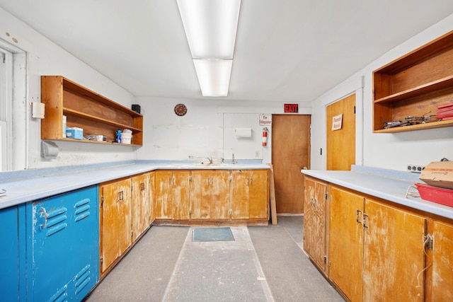 kitchen featuring sink