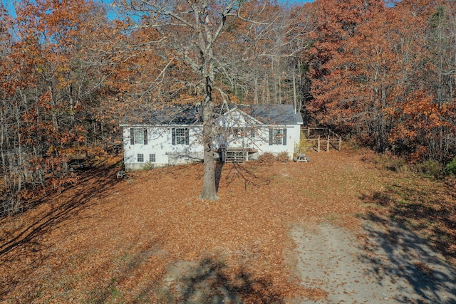 view of front of house