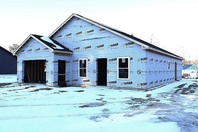 view of property in mid-construction