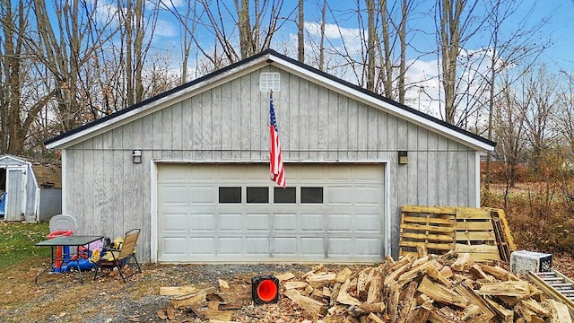 18 Sebasticook Dr, Clinton, ME 04927 - view of detached garage