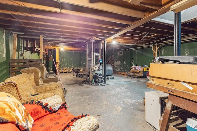18 Sebasticook Dr, Clinton, ME 04927 - view of unfinished below grade area