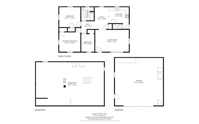 18 Sebasticook Dr, Clinton, ME 04927 - property floor plan