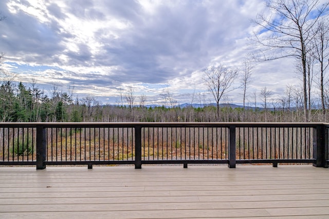 view of deck