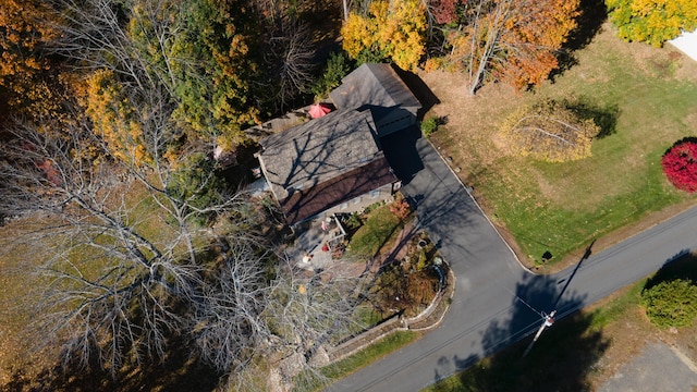27 Mace Ave, Winthrop, ME 04364 - view from above of property