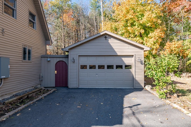 27 Mace Ave, Winthrop, ME 04364 - view of detached garage