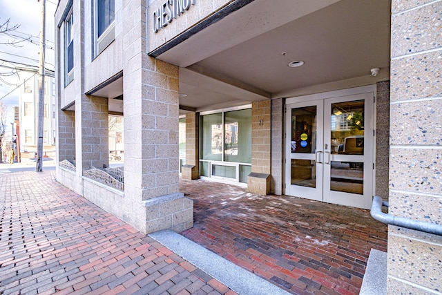 21 Chestnut St Unit 304, Portland, ME 04101 - view of patio / terrace featuring french doors