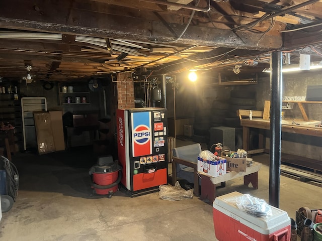23 Hillcrest Ave, Millinocket, ME 04462 - view of unfinished basement