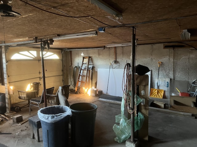 23 Hillcrest Ave, Millinocket, ME 04462 - view of garage