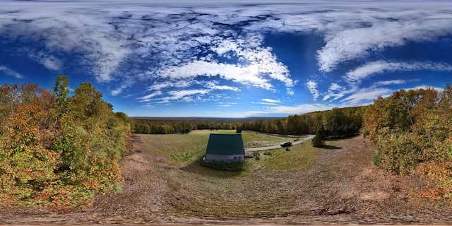 exterior space featuring a rural view