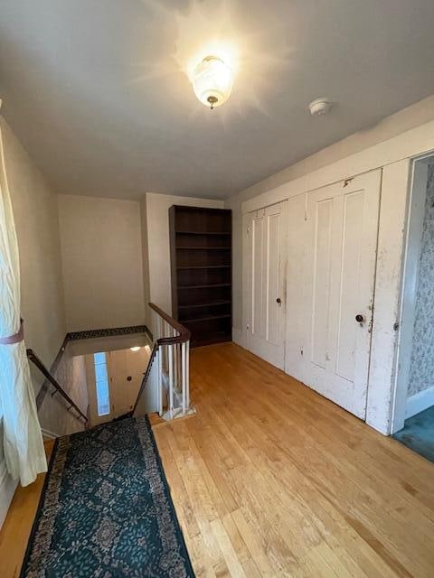 interior space featuring hardwood / wood-style flooring