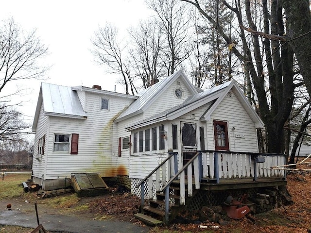 view of front of house