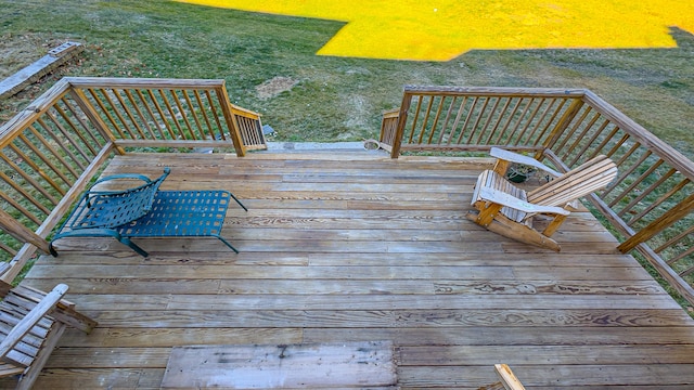 view of deck