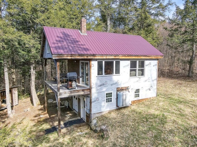 view of rear view of house