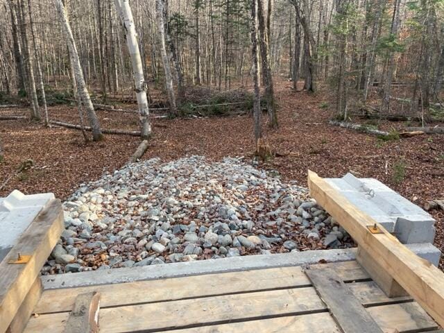0 Little Huston Brook Rd, Concord Twp, ME 04920 - view of yard featuring a wooded view
