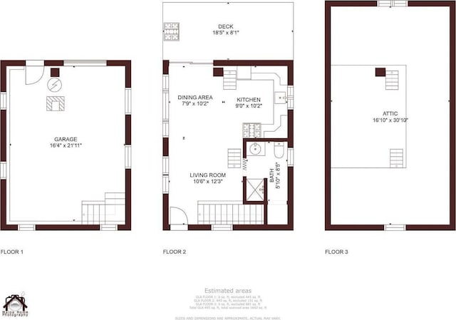 0 Little Huston Brook Rd, Concord Twp, ME 04920 - home floor plan