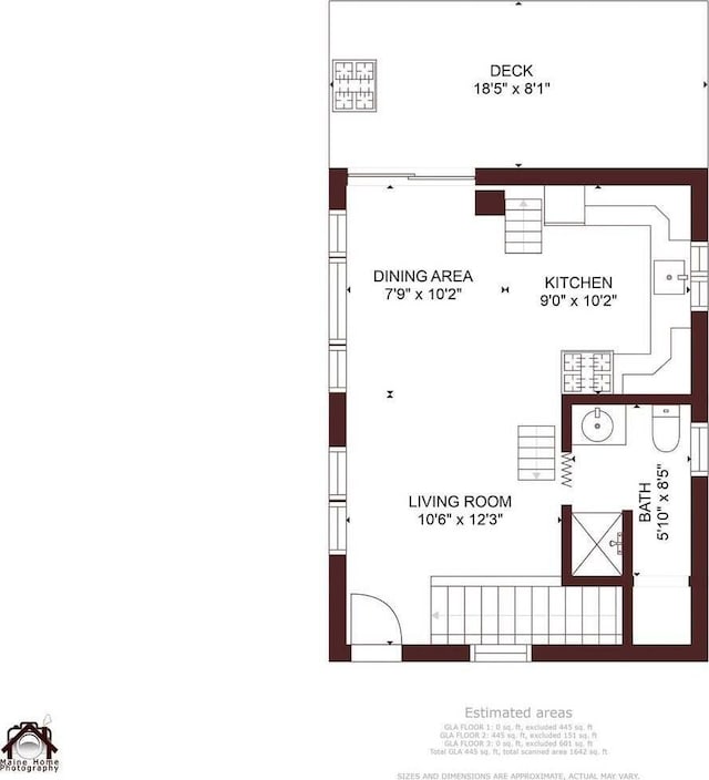 0 Little Huston Brook Rd, Concord Twp, ME 04920 - room layout