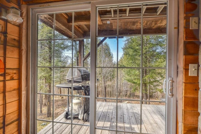 0 Little Huston Brook Rd, Concord Twp, ME 04920 - view of doorway
