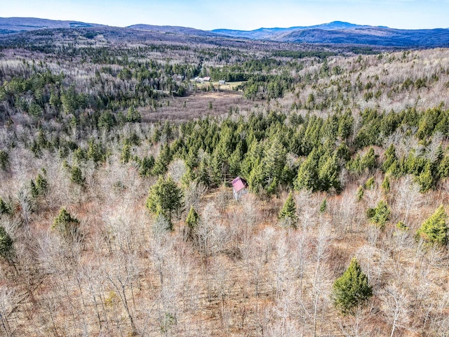 0 Little Huston Brook Rd, Concord Twp, ME 04920 - bird's eye view of mountains and a forest