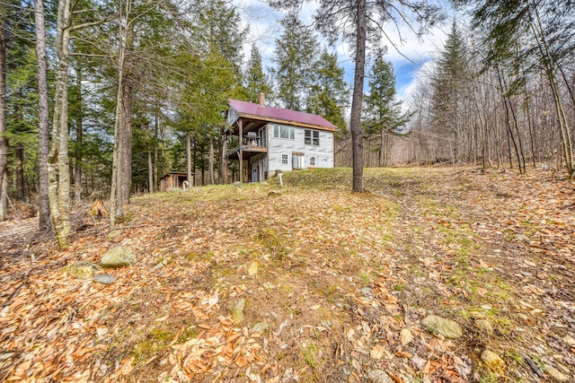 0 Little Huston Brook Rd, Concord Twp, ME 04920 - view of yard