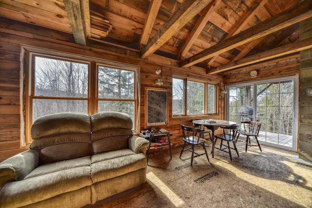 0 Little Huston Brook Rd, Concord Twp, ME 04920 - view of sunroom