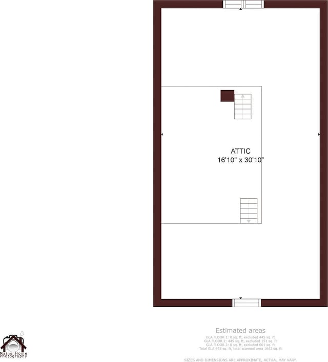0 Little Huston Brook Rd, Concord Twp, ME 04920 - floor plan / room layout