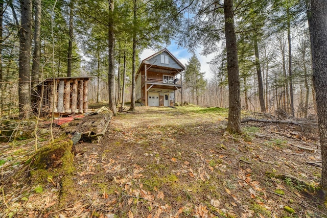 0 Little Huston Brook Rd, Concord Twp, ME 04920 - view of yard
