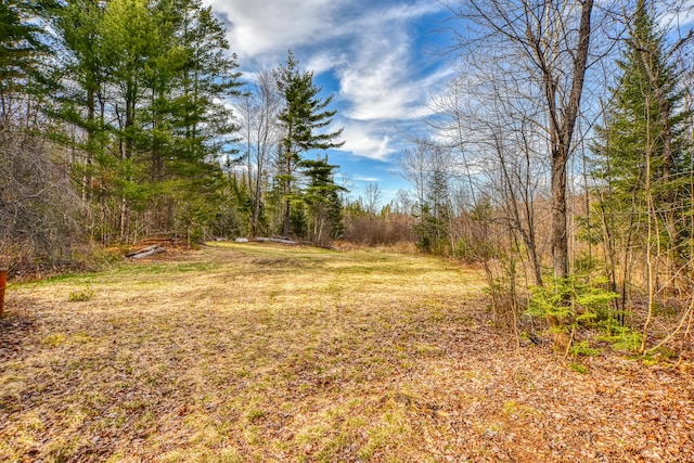 0 Little Huston Brook Rd, Concord Twp, ME 04920 - view of yard featuring a view of trees