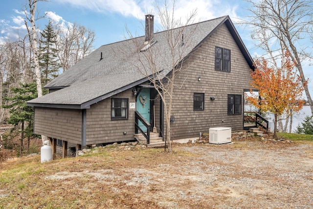 view of rear view of house