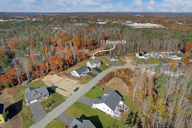 11 Beacon Dr, Brunswick, ME 04011 - birds eye view of property