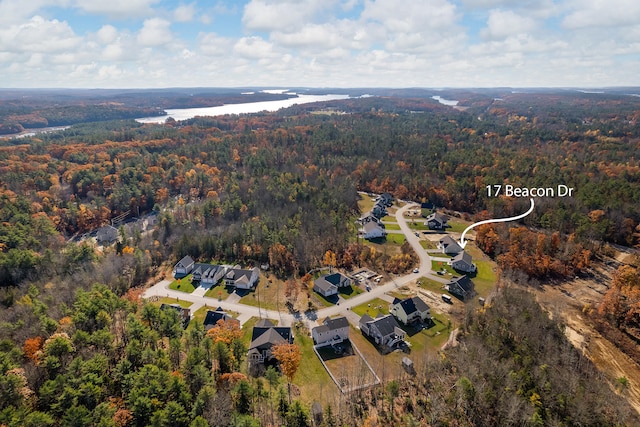 11 Beacon Dr, Brunswick, ME 04011 - bird's eye view with a water view