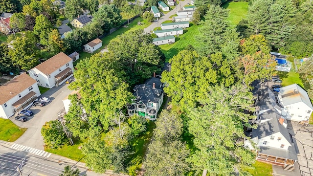 236 High St, Farmington, ME 04938 - aerial view of residential area