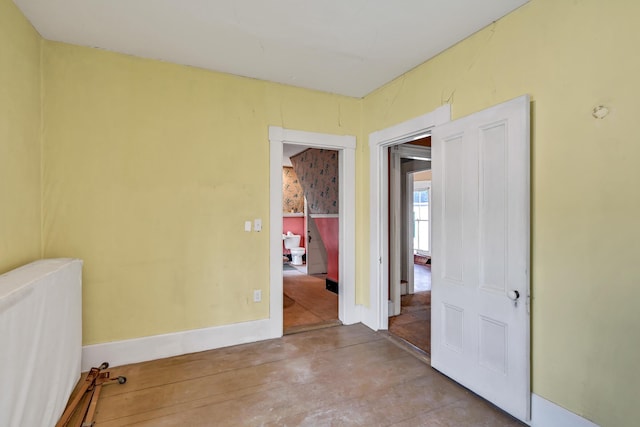 236 High St, Farmington, ME 04938 - unfurnished bedroom with baseboards
