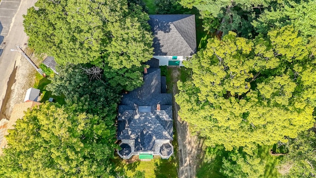 236 High St, Farmington, ME 04938 - aerial view of property and surrounding area