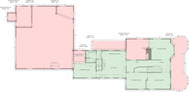 236 High St, Farmington, ME 04938 - floor plan / room layout