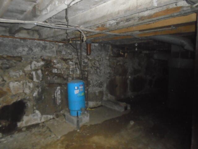 view of basement