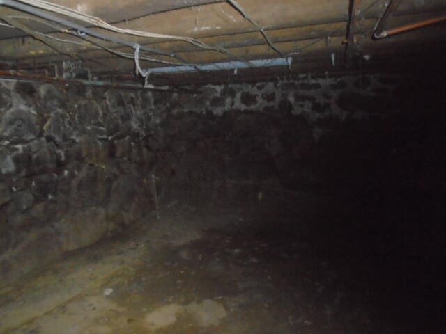 view of basement