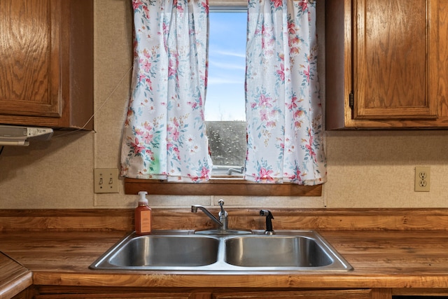 kitchen with sink