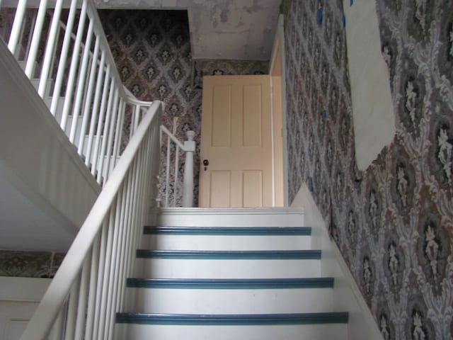 view of staircase