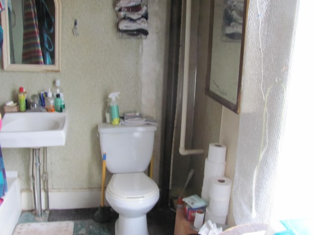 bathroom with toilet