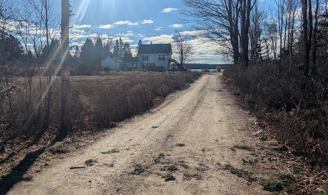 view of road